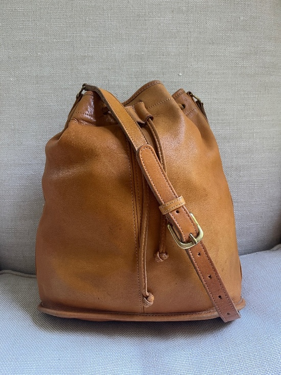 Coach Handbags - Coach 4015 Vintage Drawstring Sac Medium Shoulder Bag Rare